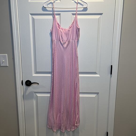 NWT ASTR The Label Women's Joan Strappy Midi Dress Size Medium Spring Pink - Picture 4 of 9